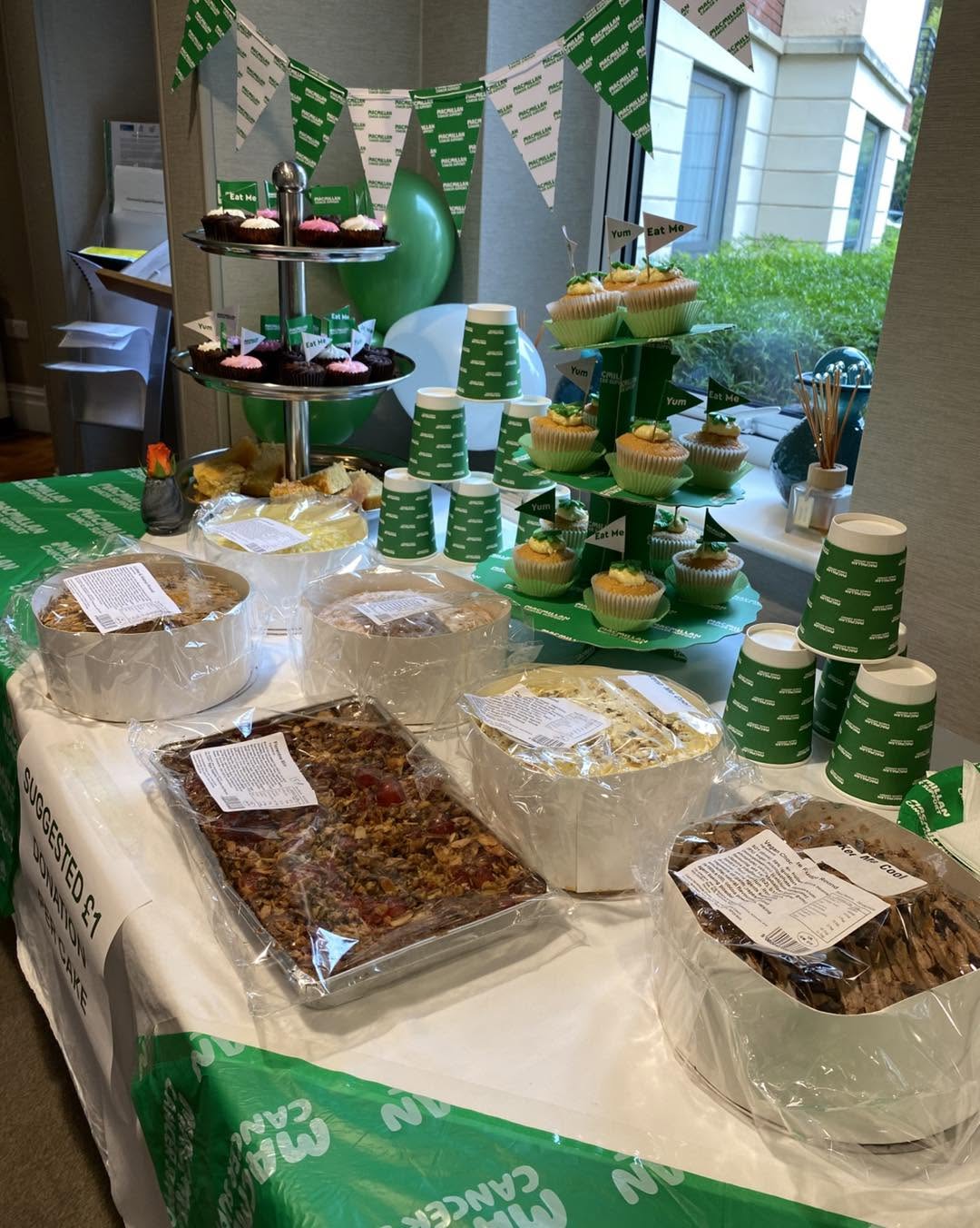 Our Macmillan Coffee Morning was a success!