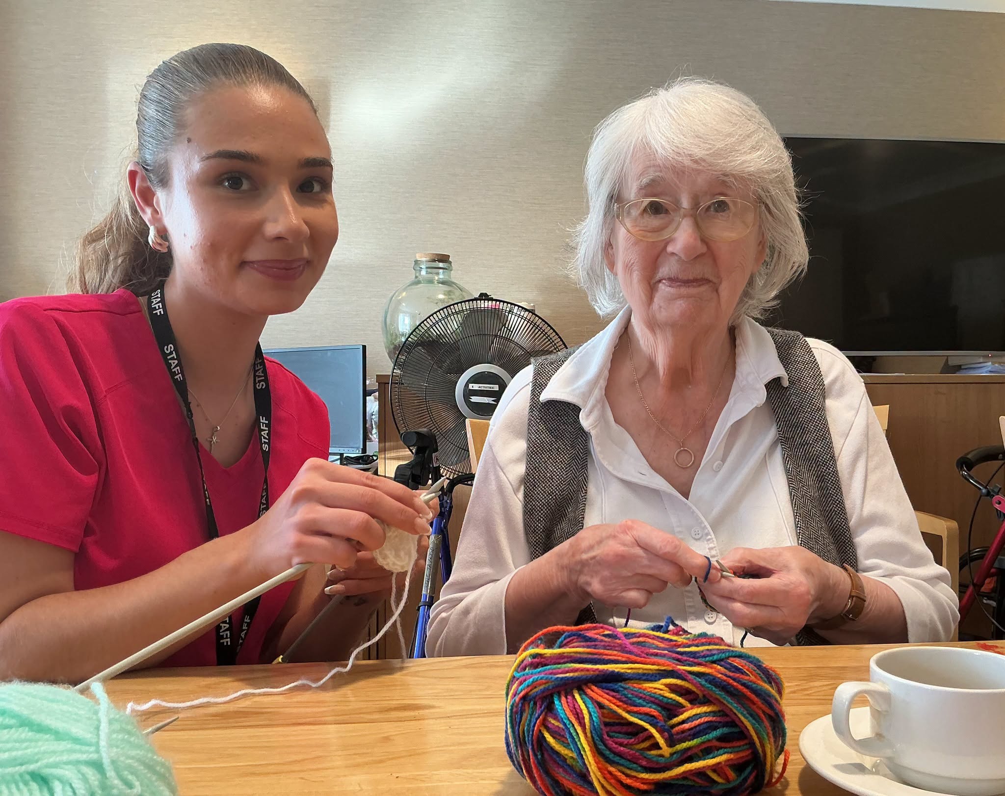 We enjoyed sharing hobbies this month.