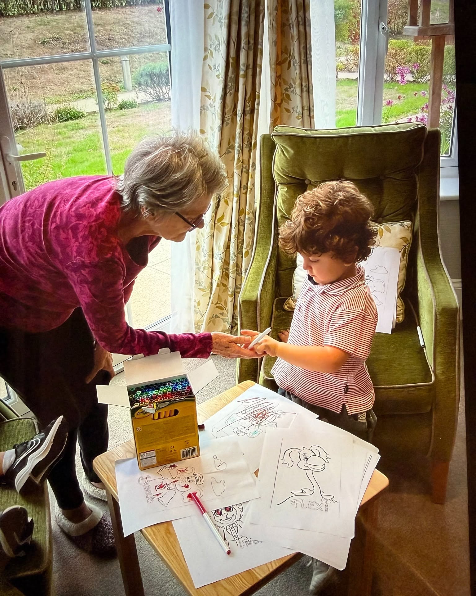 We thoroughly enjoyed Arts in Care Homes Day!
