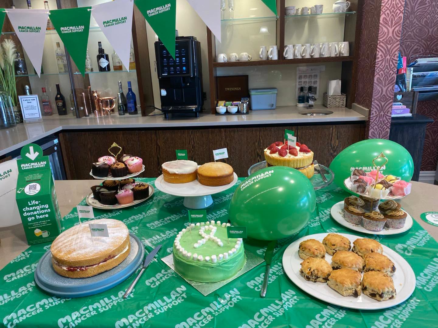Our Macmillan Coffee Morning was a success!