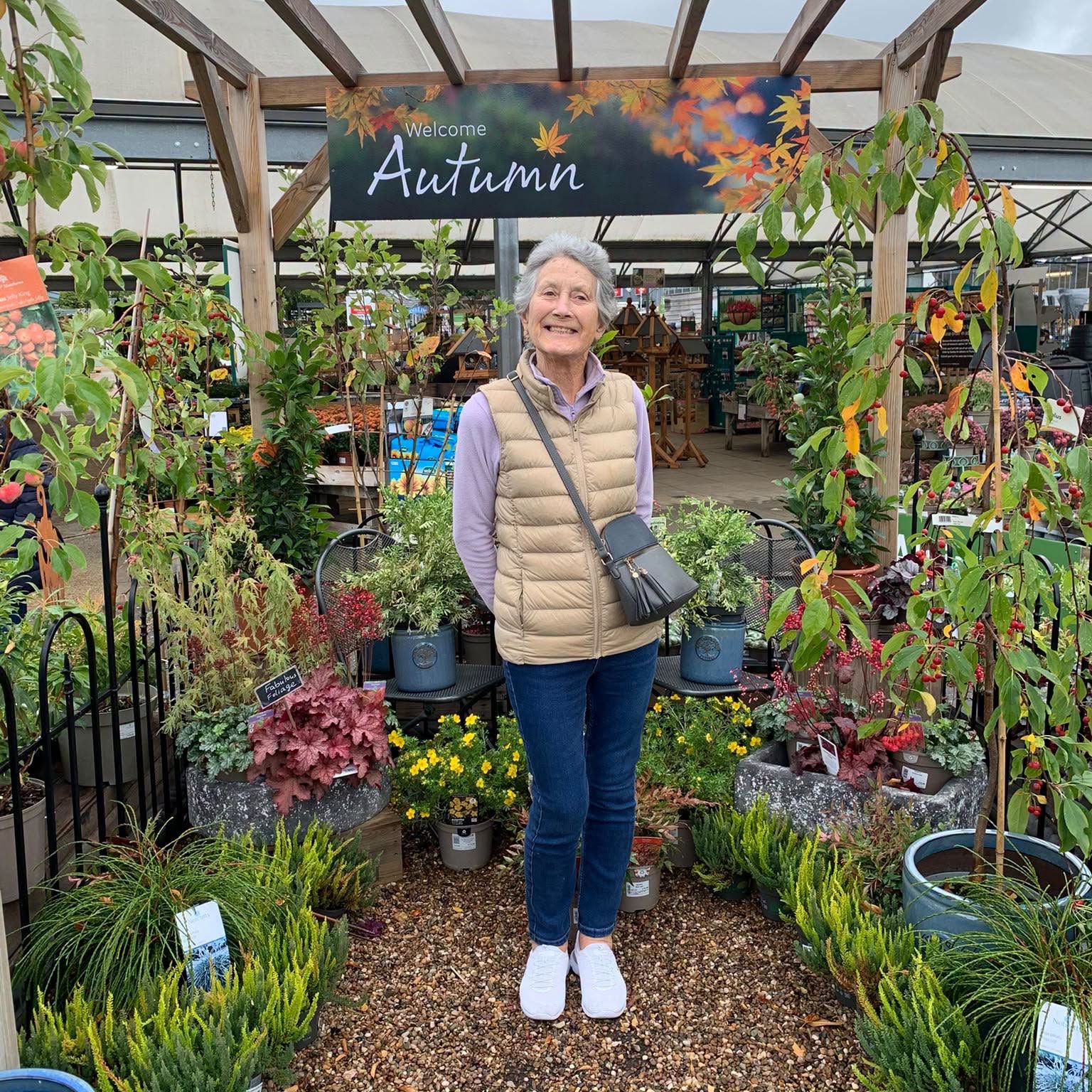 Introducing autumn with a garden centre trip.