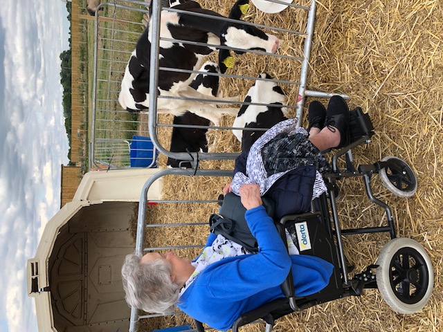 Kathleen revisits her farming days
