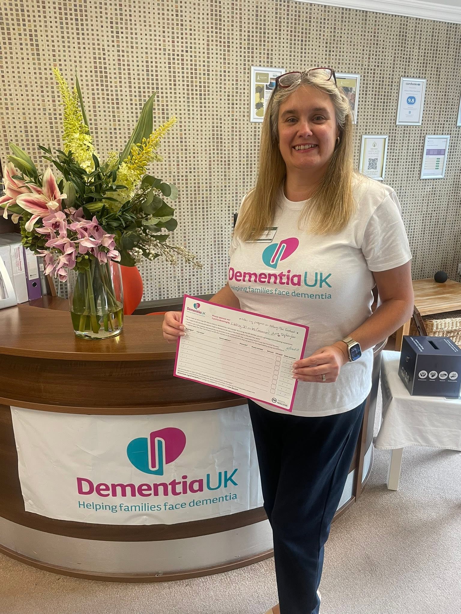 30 miles for Dementia UK!