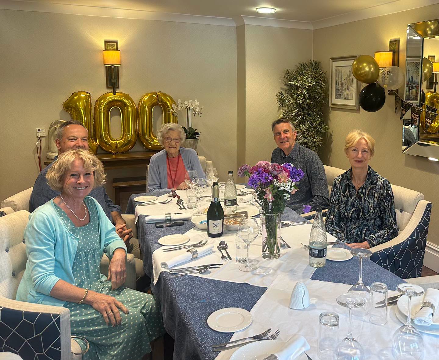 We celebrated a very special 100th birthday!